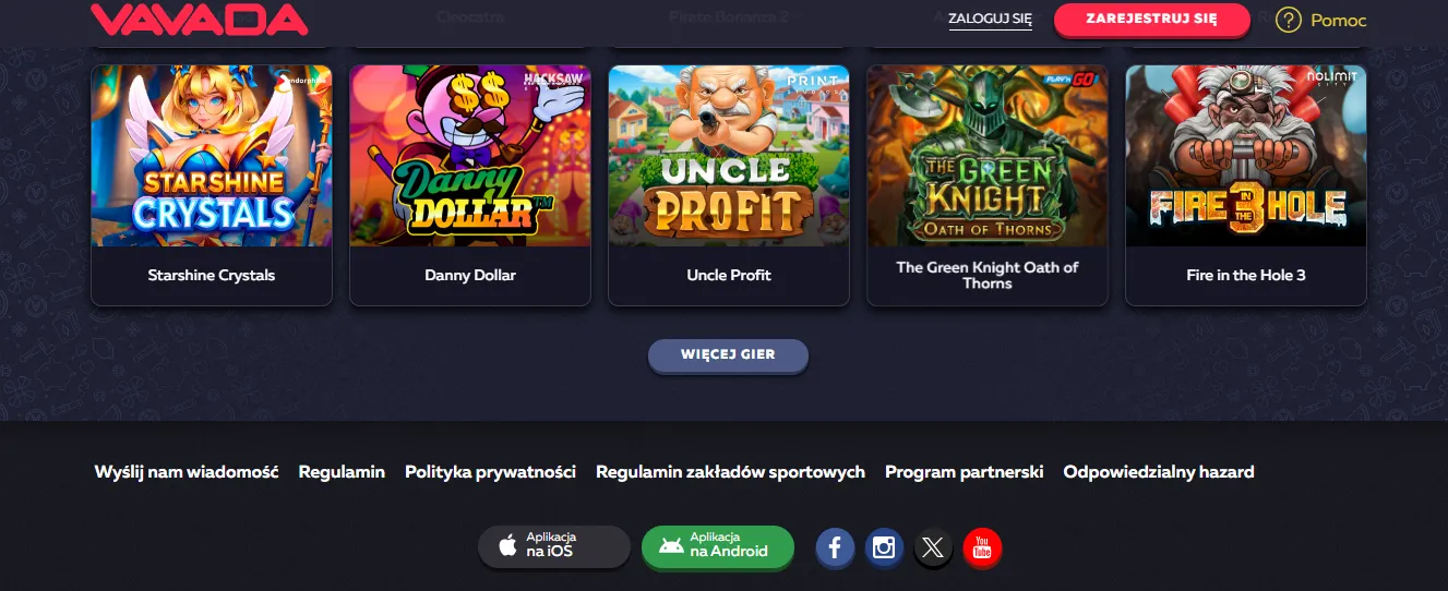 Vavada aplikacja – kasyno zawsze pod ręką